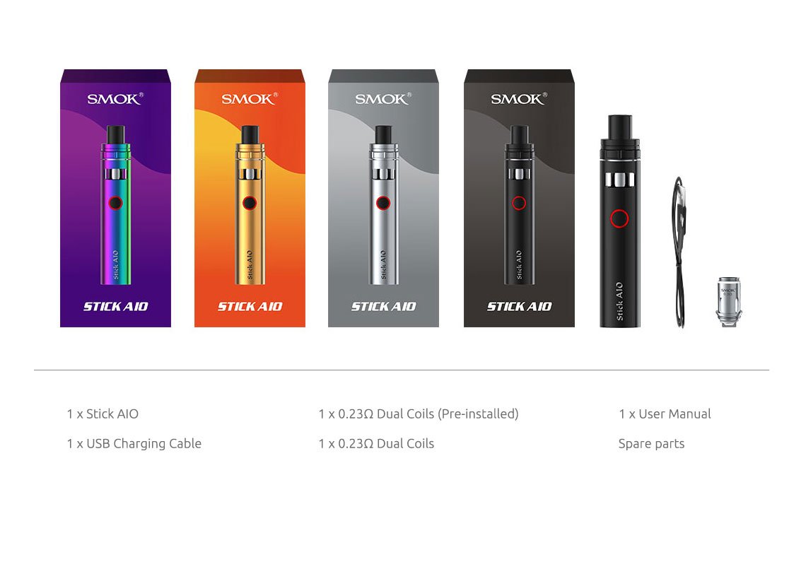 Les novuelles #AIO #SMOK sont disponibles en plusieurs coloris #SMOKTECH