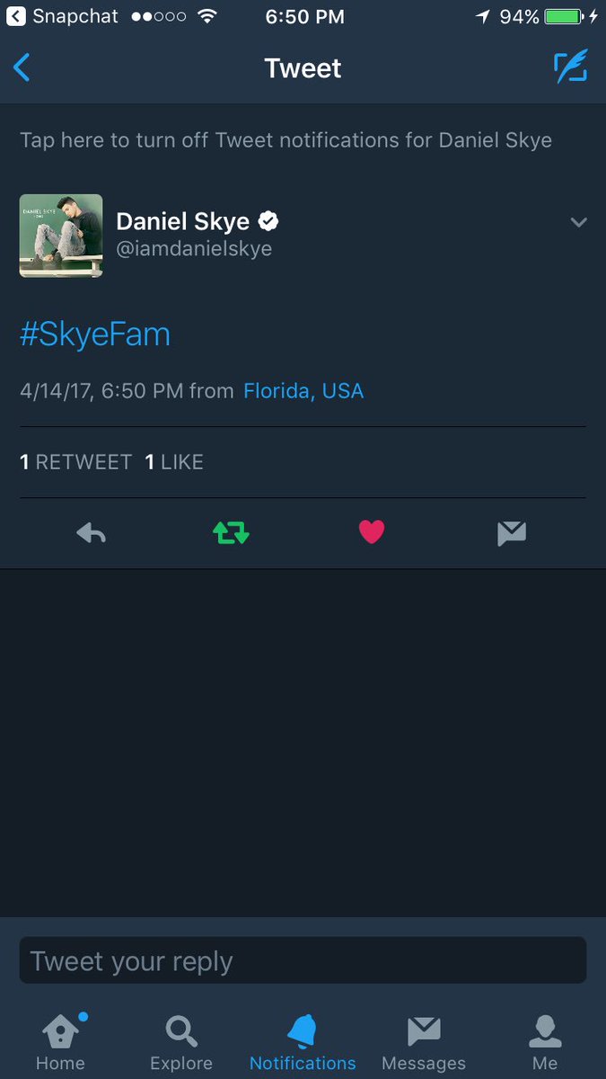 itsmekali_'s tweet photo. When u get first like & retweet @iamdanielskye πβΊοΈ *flips hair* ππππ #SKYEFAM #SKYEHARD https://t.co/bVOVYivLxv
