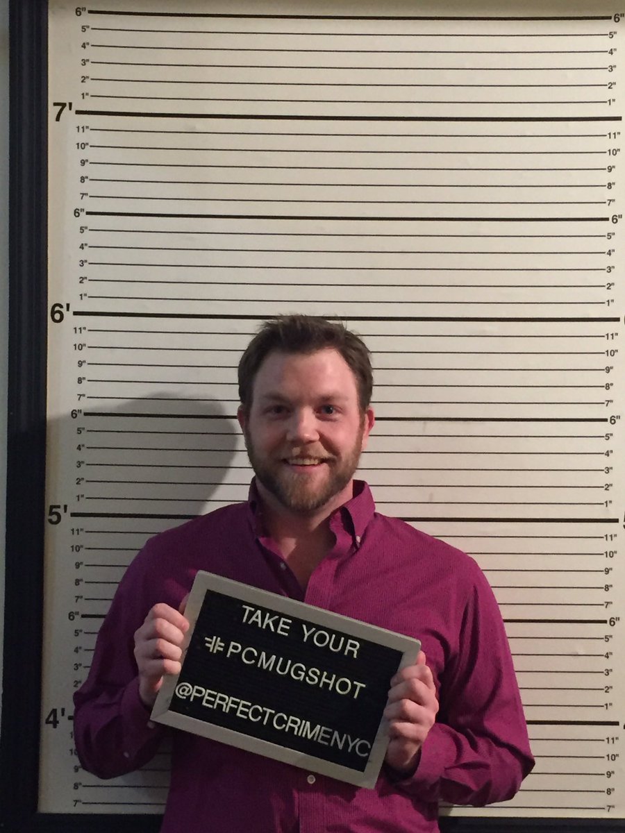 SeanAtch41's tweet photo. @perfectcrimeNYC #PCMugshot #GuiltyAsCharged #ReadyForThePerfectCrime https://t.co/q9VBDgNDHZ