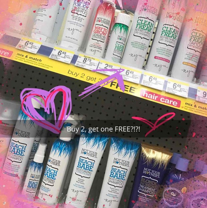 heathermaylash's tweet image. when your favorite #beauty product is one sale-stock up! @influenster #notyourmothers #contest @nymbrands #cleanfreak #beautyblogger