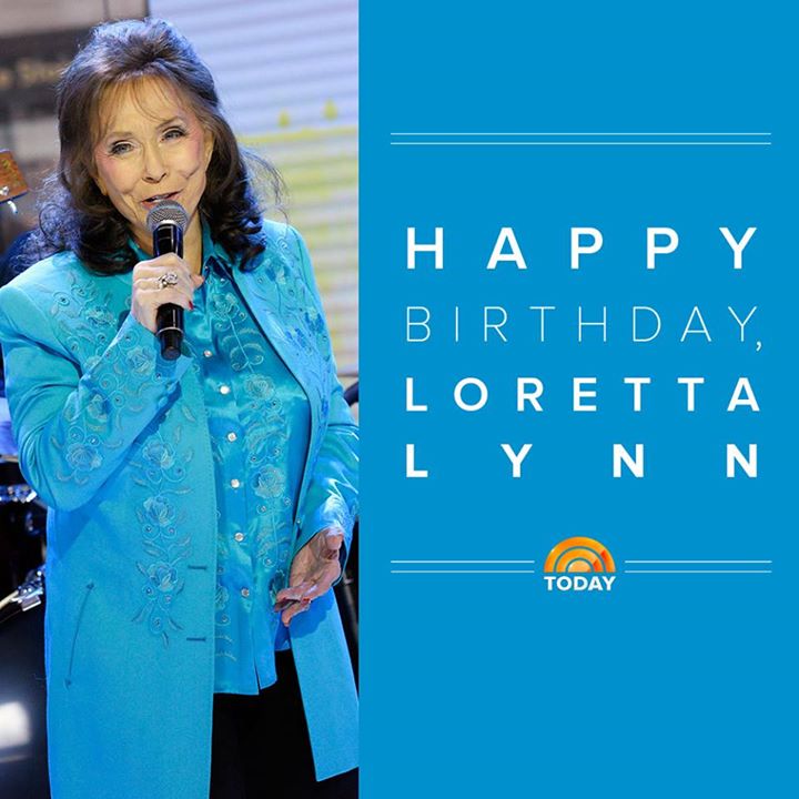 Happy 85th birthday, Loretta Lynn Official!  