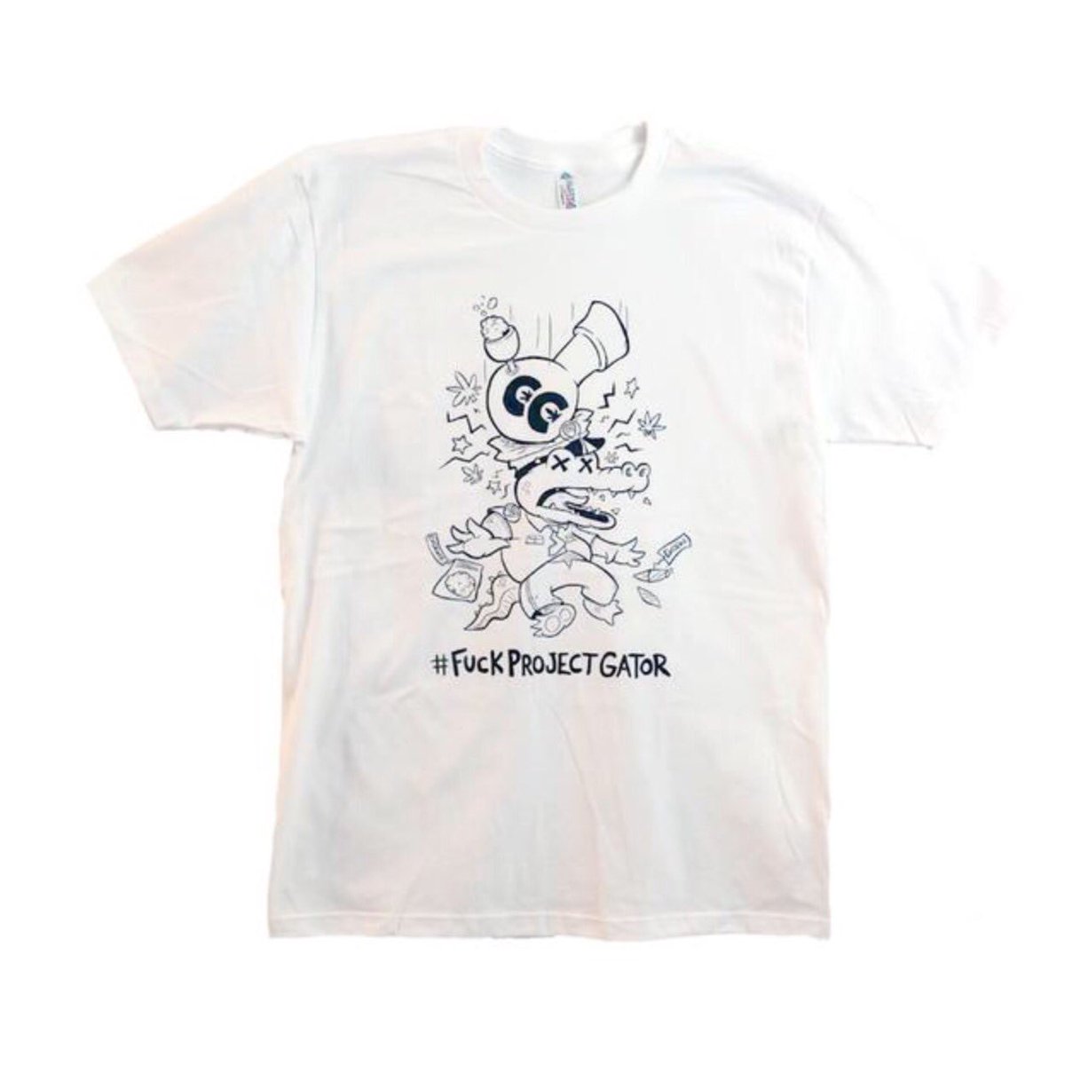 CCHQstore's tweet photo. A Project Gator t-shirt is great to express frustration with continued arrests. 15% OFF on https://t.co/DzxOY6vivK #fuckprojectgator https://t.co/TbrTVVx7Hy