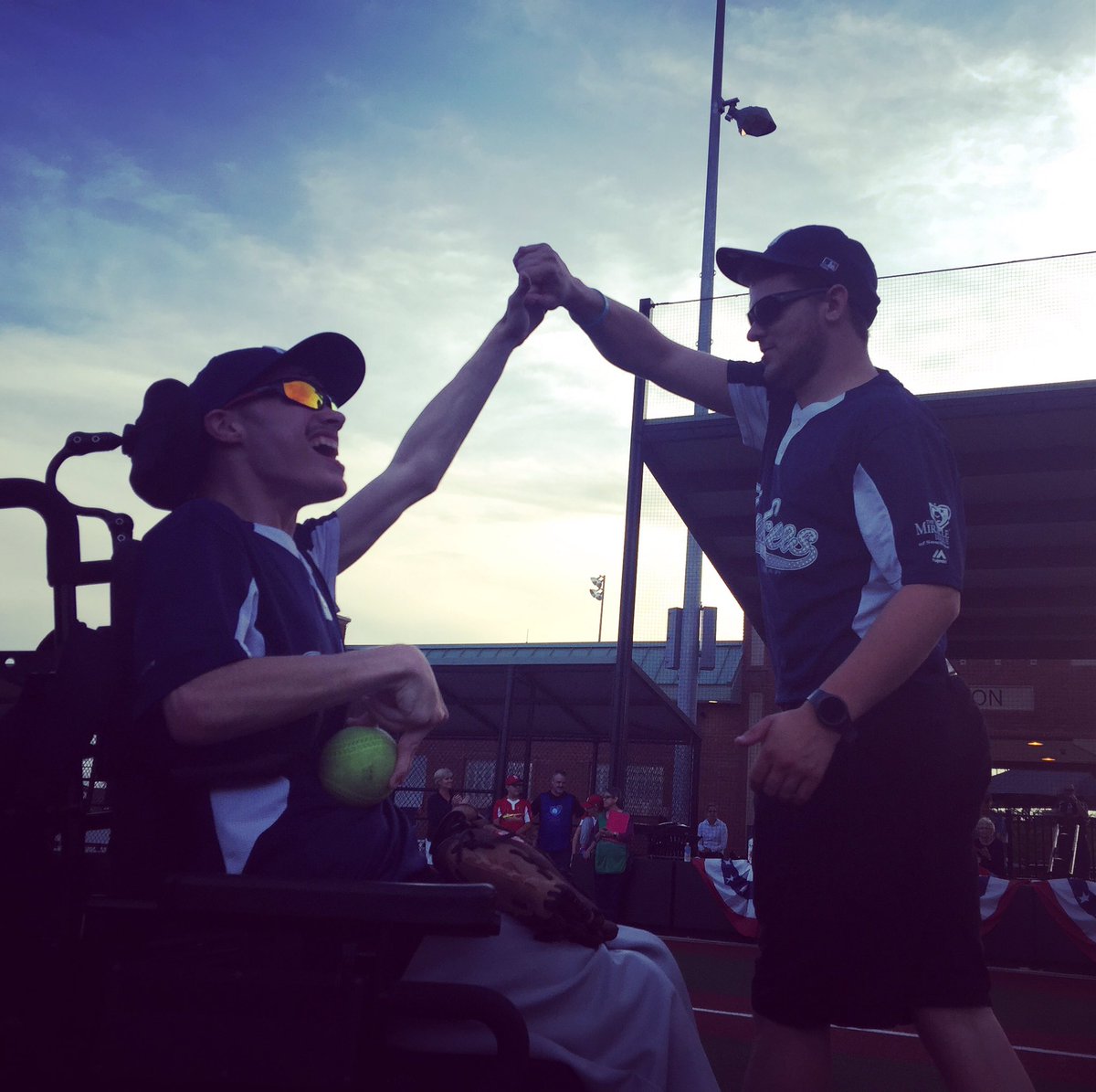 Twelve hours and counting before we take the field!  Will you be there to see us in action? #mlsouthlake #baseball #miracleleague