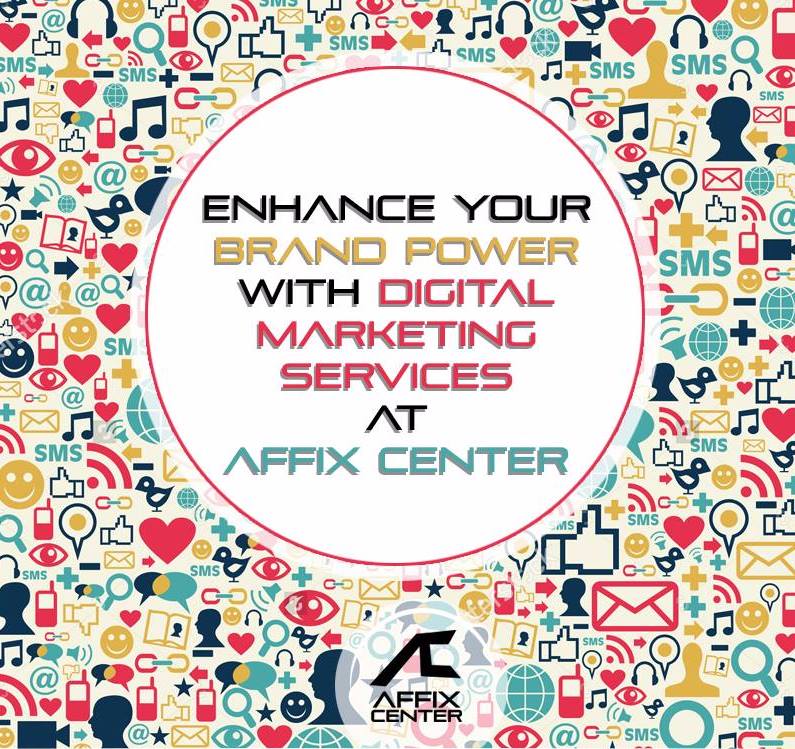 #SEO #SMO #SEM #AdFilm Complete Digital Marketing Solutions.
#AffixCenter — 
@AffixCenter 
#BrandEnhancement #OnlineBranding