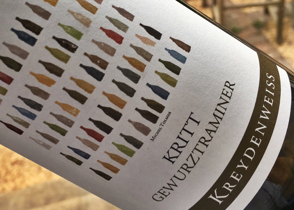 GinaPowerWorld's tweet photo. Loved this with spicy fish dish last night #alsace #gewurtztraminer @kreydenweiss See my blog for domaine visit. 🍇🏰✨ https://t.co/ZGJluWOrhF