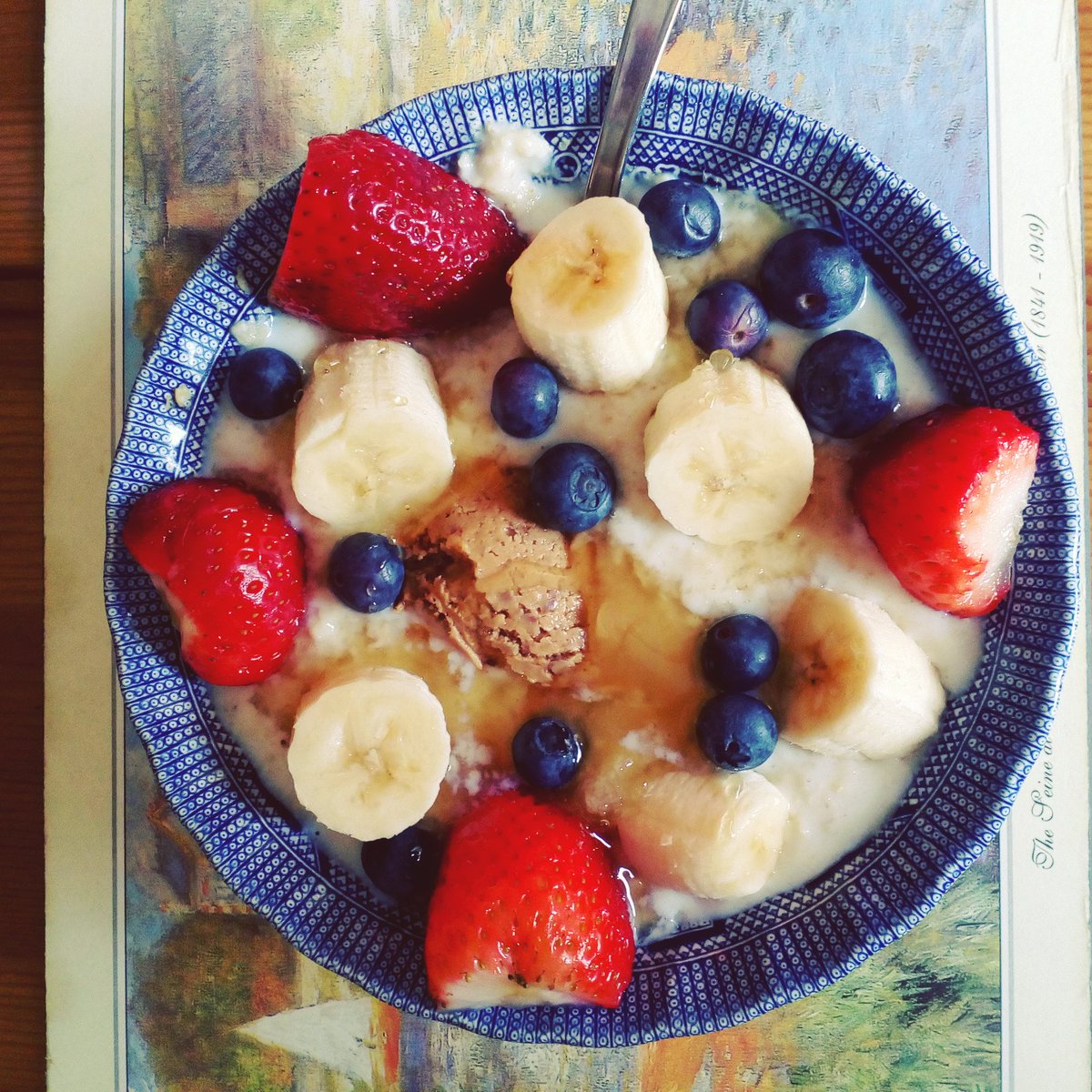 Ueatimecapsule's tweet photo. Training today means proper breakfast #RisingTide https://t.co/i9wfDno3XO