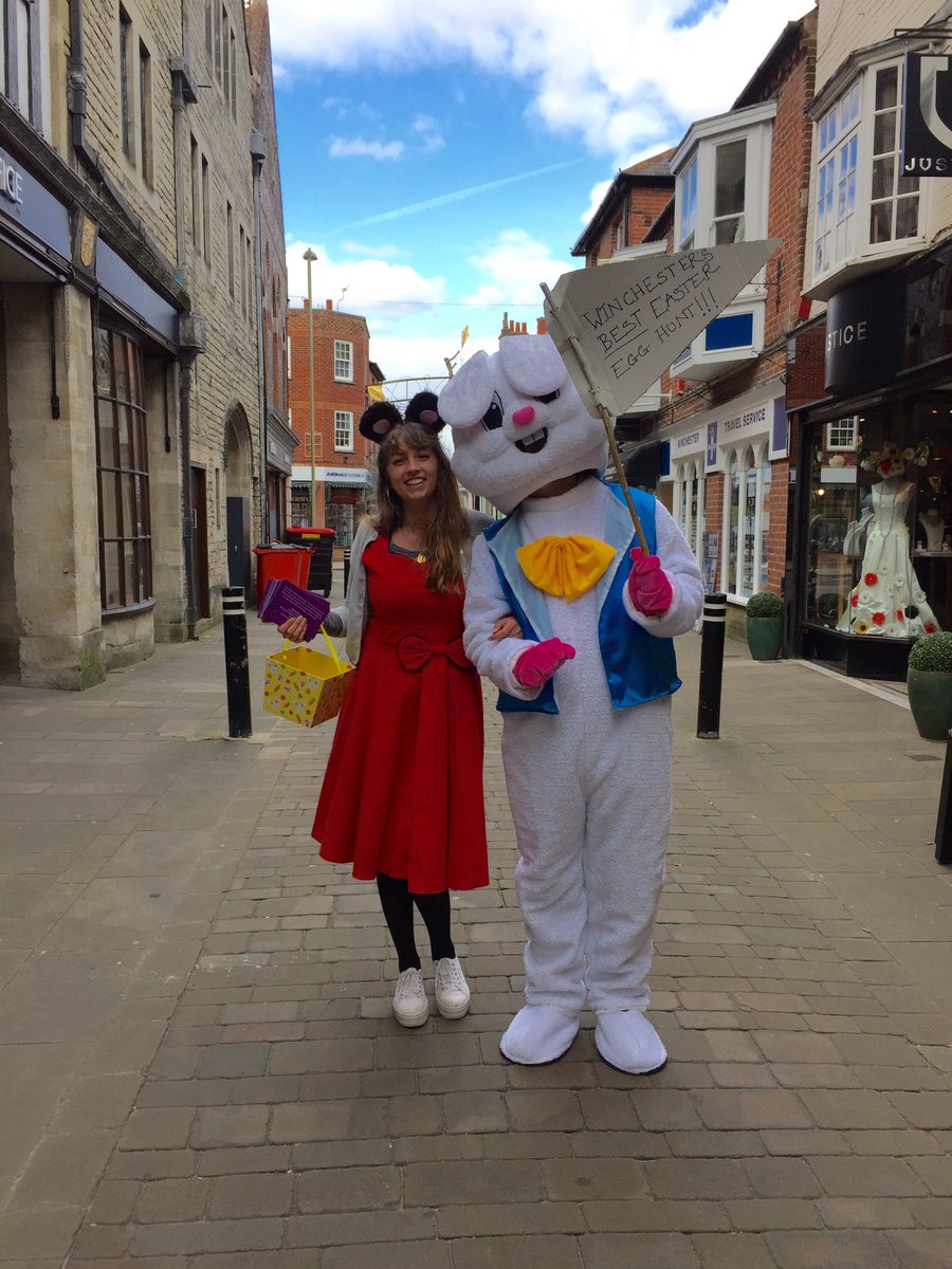 We're getting so excited for today!! See us at River Park to get a ticket for today, or book online for tomorrow!😆🐰✨ twomicecompany.co.uk