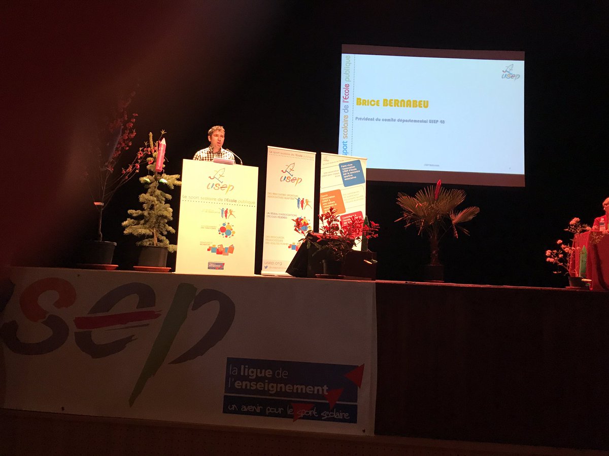 Ouverture de la 68 eme assemblée générale del usep nationale. Accueil Usep48. #mende