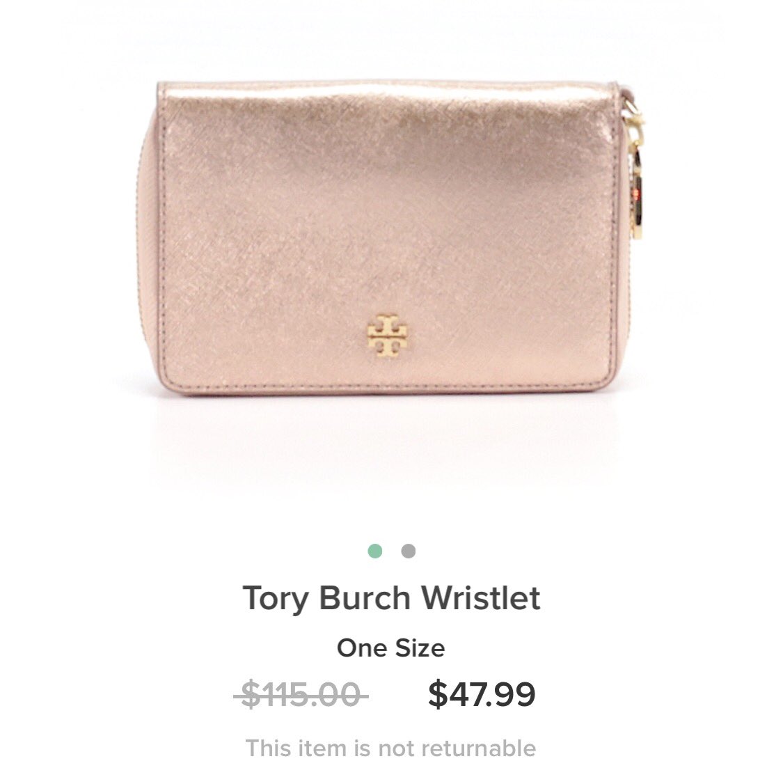 Got this new #toryburch york wristlet at Thredup for a steal! 
Use my referral link for $10 off:
thredup.com/r/X6FSJ4

#coupon #couponing