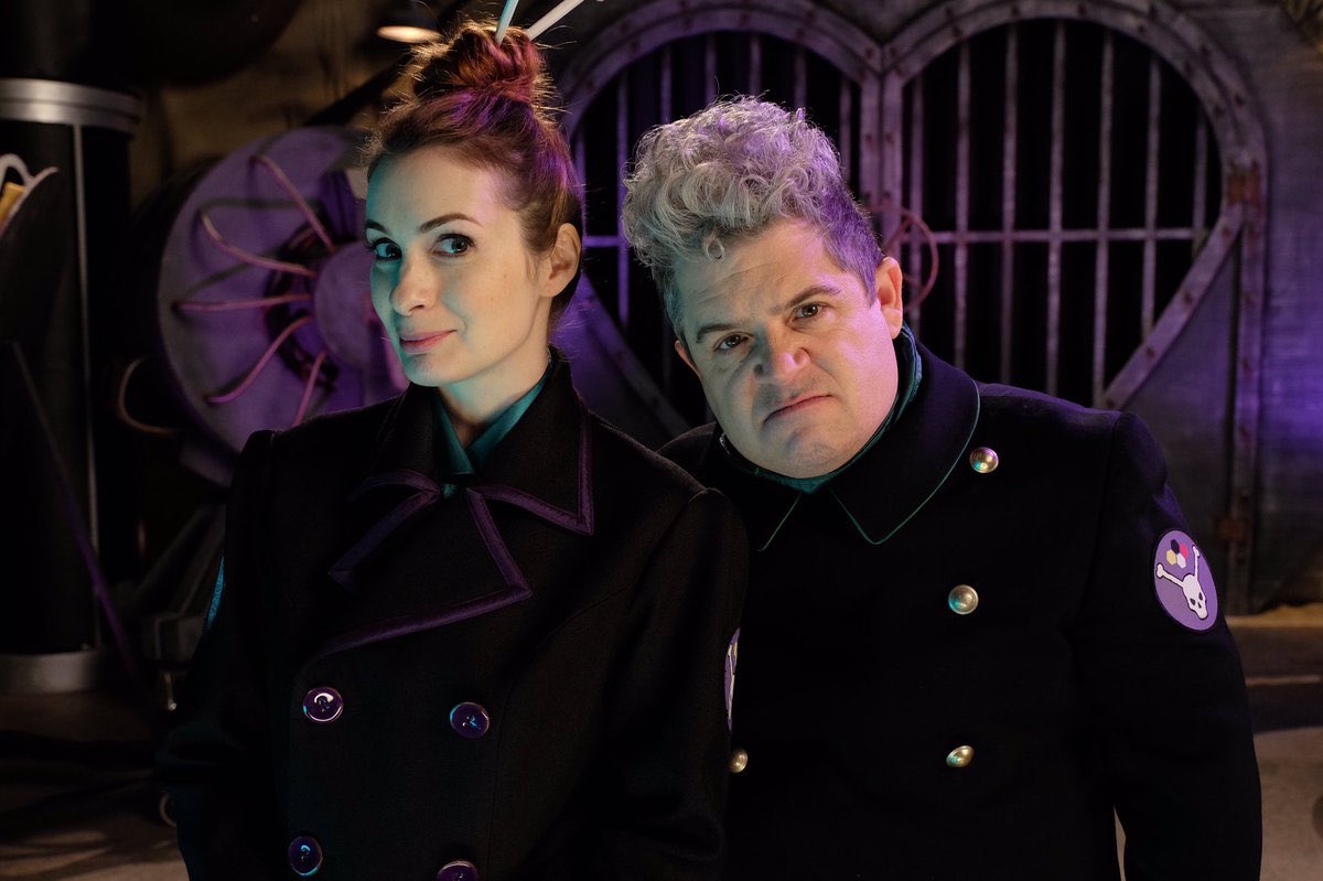 jessjcarlson's tweet image. Watching the new #MST3K. So glad to have been a backer for this. It&apos;s awesome! #webroughtbackMST3K