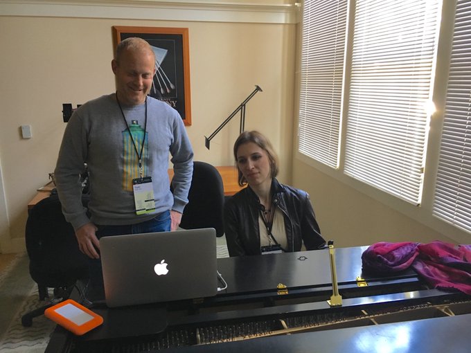 .@tomyhj &amp; @NadejdaVlaeva rehearsing a last-minute live music accompaniment for wildlife video at Session<a class="tags" target="_blank" title="On Twitter" href="/?out=eyJ0eXAiOiJKV1QiLCJhbGciOiJIUzUxMiJ9.eyJpYXQiOjE3MjU3OTI5MTIsImlzcyI6InR3cG9ybnN0YXJzLmNvbSIsIm5iZiI6MTcyNTc5MjkxMiwiZXhwIjoxNzU3MzI4OTEyLCJyZWRpcmVjdF91cmwiOiJodHRwczovL3R3aXR0ZXIuY29tL3RvbXloaiJ9.CXkoWGO-MmRXXT7naoqgnto15CruEsxtmnJLcu9t-It03SqPVJPsz1GuBzuh0MkrZPEVLdmFWINRsDasQSWkpw">@tomyhj</a><a class="tags" target="_blank" title="On Twitter" href="/?out=eyJ0eXAiOiJKV1QiLCJhbGciOiJIUzUxMiJ9.eyJpYXQiOjE3MjU3OTI5MTIsImlzcyI6InR3cG9ybnN0YXJzLmNvbSIsIm5iZiI6MTcyNTc5MjkxMiwiZXhwIjoxNzU3MzI4OTEyLCJyZWRpcmVjdF91cmwiOiJodHRwczovL3R3aXR0ZXIuY29tL05hZGVqZGFWbGFldmEifQ.mfzqJCe8nTVtLwTDdmTsYtJ4M9_f_L0bXL3_XPYrPQcUvfI82fEVnLbnZhCDxpSR73-zT2PsH5LnfrQdzlfOGw">@NadejdaVlaeva</a><a href="/tag/egconf"class="tags"><span>#egconf</span></a><a href="/tag/onlyateg"class="tags"><span>#onlyateg</span></a>