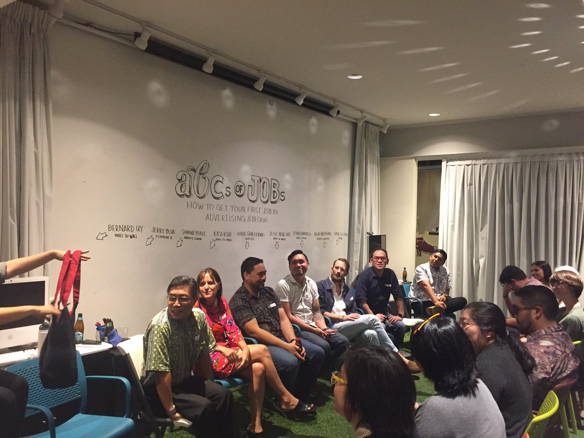 AAFHawaii's tweet photo. Good times and lots of knowledge dropped at the #AAFHawaii @aigahonolulu @Ad2Honolulu #ABCsofjobs at @walltowall. Thanks for coming! https://t.co/1CT0Ga55iD