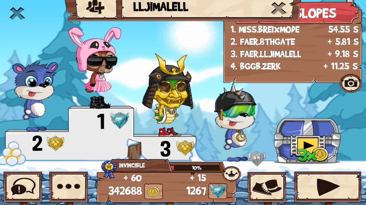basicbrei's tweet photo. Clawing my way to the top #funrun2 #allgirlcycle #8thgate #lljimalell #zerk https://t.co/CyxHlGKy9C