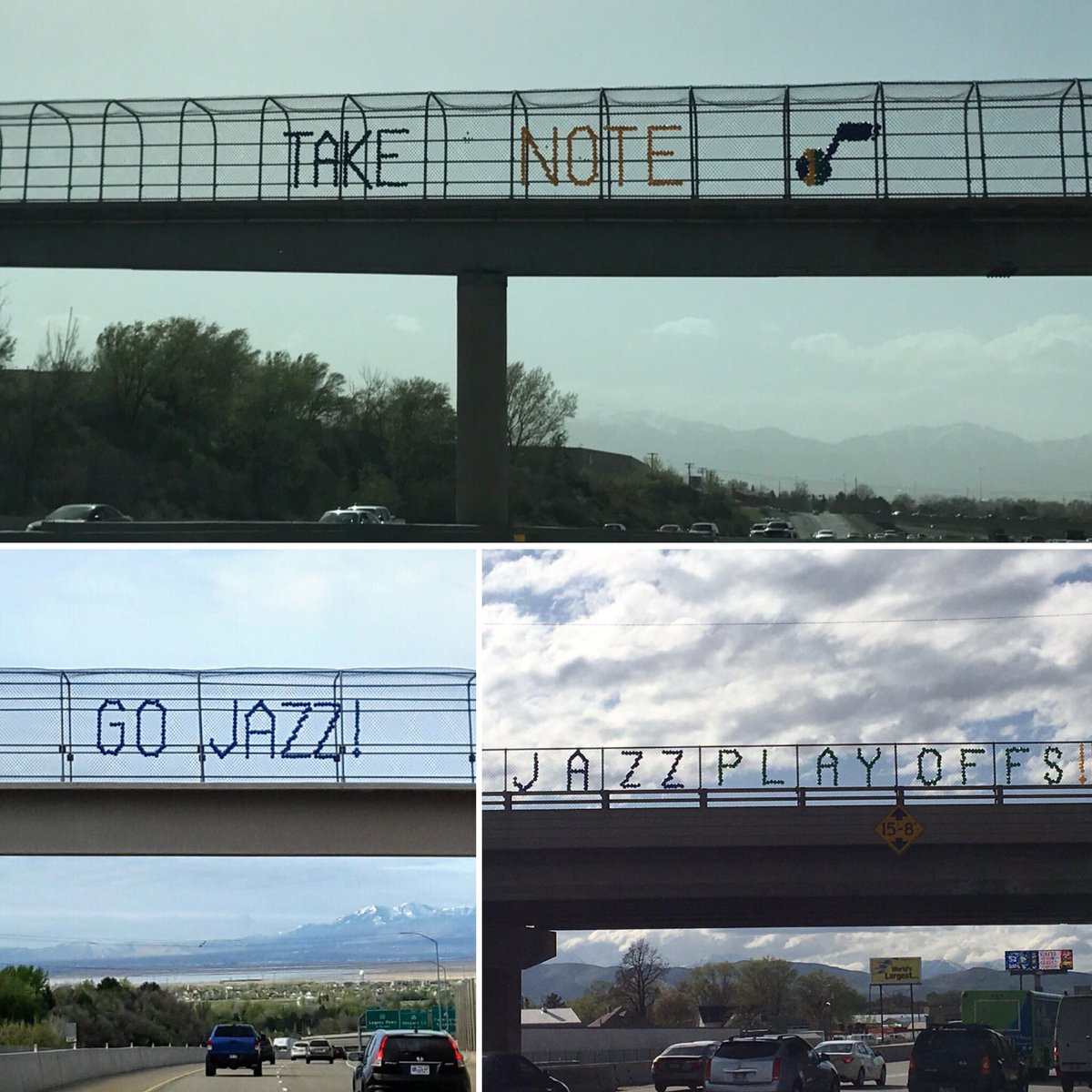Jazz Nation is loud and proud! 👏#TakeNote #GoJazz https://t.co/KKmvPlTPQS