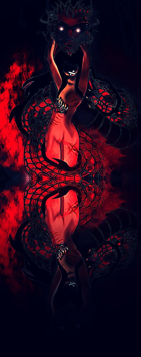 kamiibunny's tweet photo. #artwork Embracing the Beast Within. https://t.co/jZJumqKWRQ