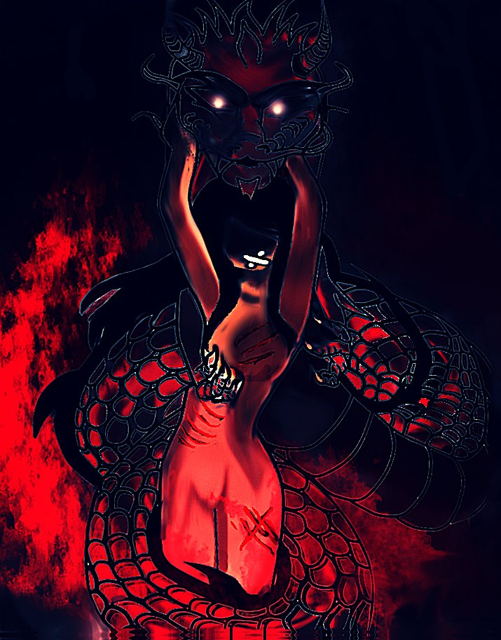 kamiibunny's tweet photo. #artwork Beast Within. https://t.co/BPb1LUEGWE