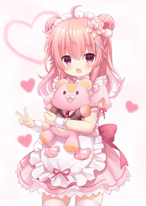 メイド服クルクマちゃん
#花騎士 #フラワーナイトガール 