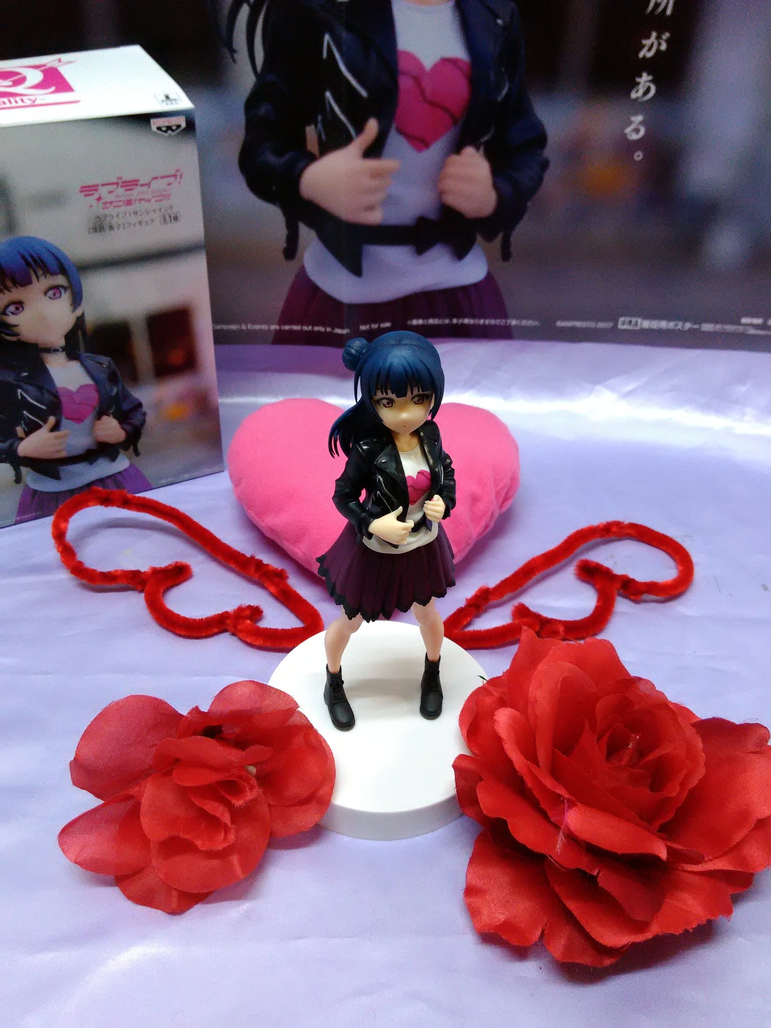 ラウンドワンスタジアム函館店 Auf Twitter 最新景品 私服姿が可愛いラブライブ サンシャイン のフィギュアシリーズから堕天使ヨハネ 善子が登場 パンクゴシックな服装がとってもcute ぜひいろんなところに連れて行ってね ラウワン
