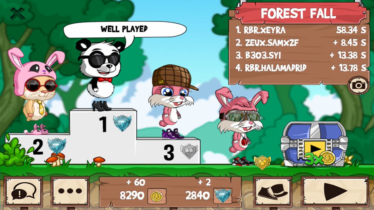 Hanahunny_FR2's tweet photo. Get on my level, son! #funrun2 #Samxzf #Syi #HalaMadrid https://t.co/0kEyW2tcPA