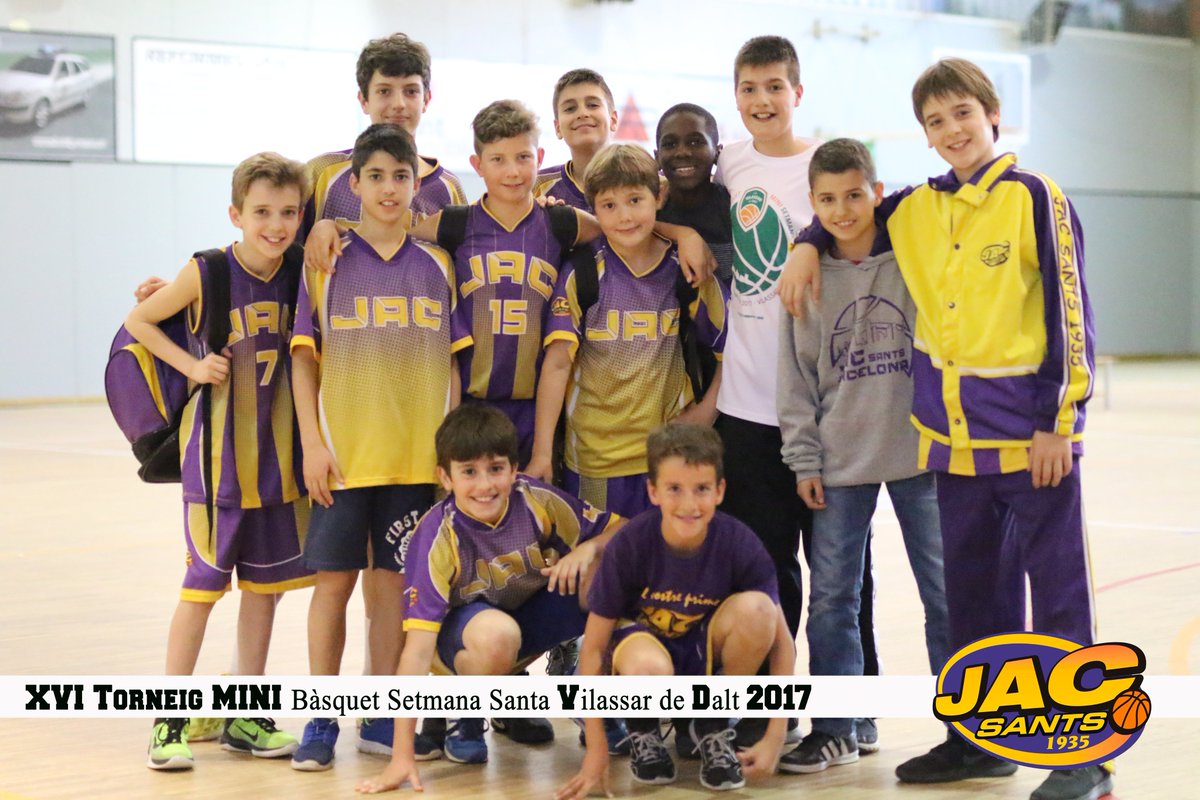 CanalDisset's tweet photo. Jac Sants @jacsants1935  XVITorneig Mini Bàsquet Setmana Santa Vilassar de Dalt https://t.co/8sKlwIb3tB