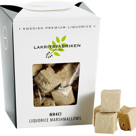 Ninasmat's tweet photo. Salt lakritsskum som är mjukt men ändå aningen segt att tugga #lakrits #lakrids #liquorice #lakritsi #salmiakki #salmiak #matnytt #ninasmat https://t.co/hA5yqxP8xk