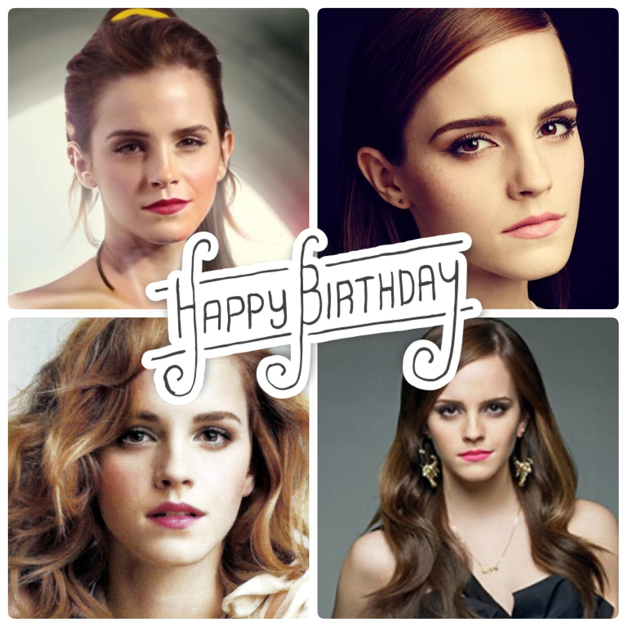 Happy Birthday to star, Emma Watson. 