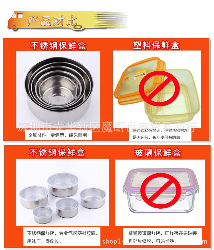 MCSJMY's tweet image. $1.5长按复制，打开手机阿里新版或支付宝查看【不锈钢保鲜盒五件套保鲜碗三件套圆形带盖颜】D5Te9Q42hSaf qr.1688.com/share.html?sec…