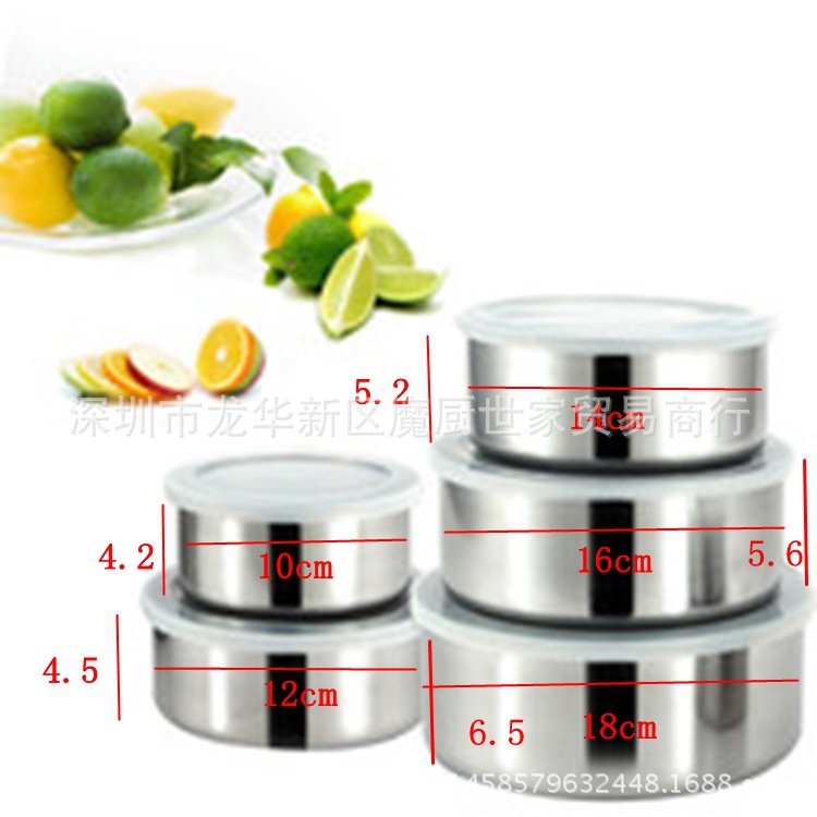 MCSJMY's tweet image. $1.5长按复制，打开手机阿里新版或支付宝查看【不锈钢保鲜盒五件套保鲜碗三件套圆形带盖颜】D5Te9Q42hSaf qr.1688.com/share.html?sec…