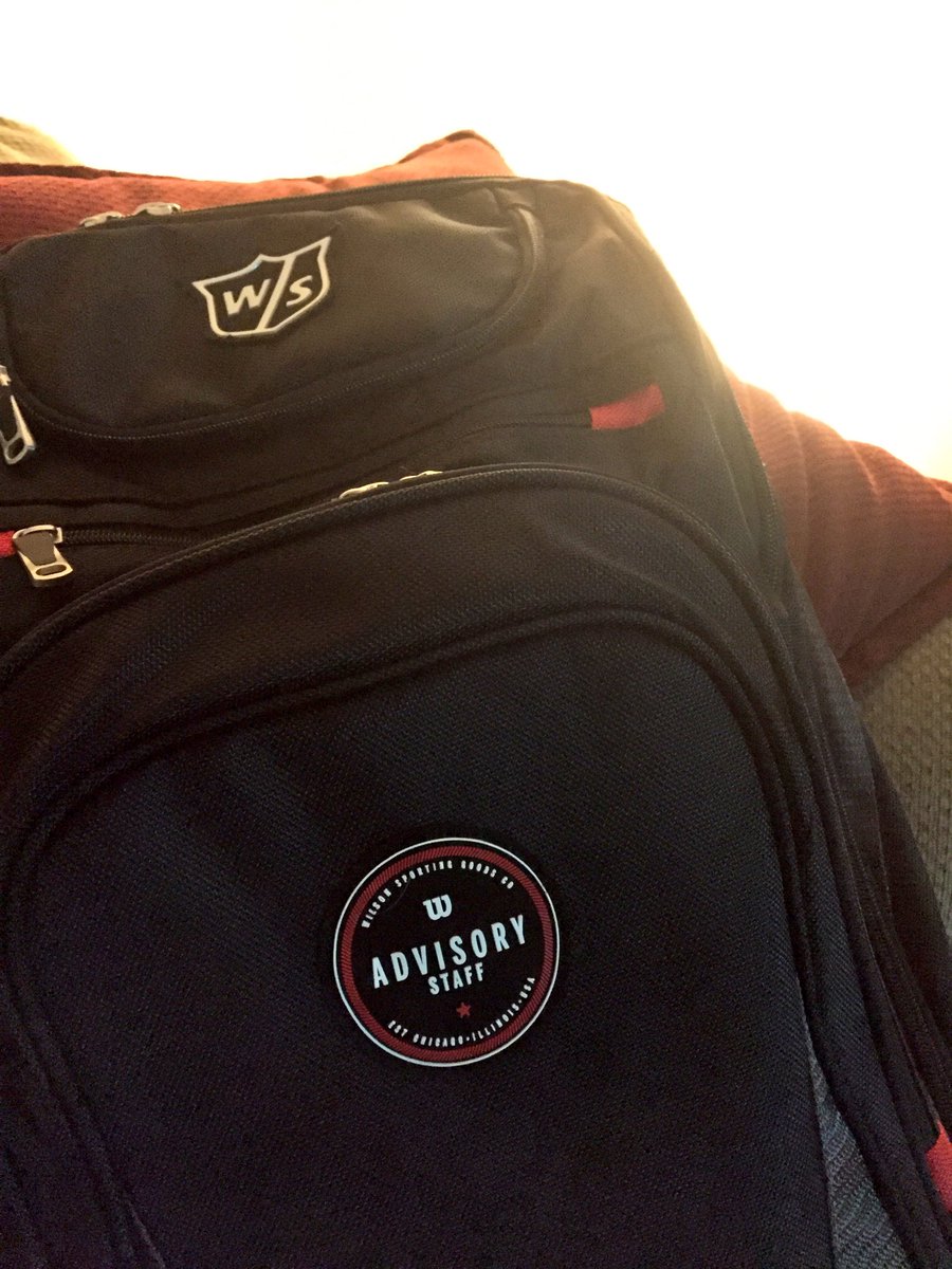 @WilsonGolf swag is the best swag. #advisorystaff #wilsonstaff #fgtour #golf 
I can't thank you guys enough for the love