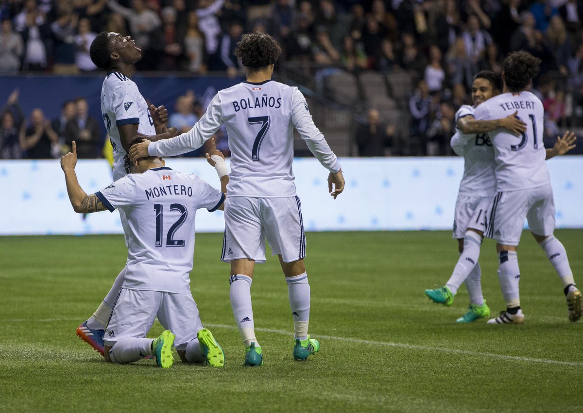 farhandevji's tweet photo. Wow. You need to watch this slow mo shot of Fredy Montero's first goal tonight: https://t.co/zoVjXbrsrw. All the feels. #VWFC #WhitecapsFC https://t.co/dJ1DA6S1ii