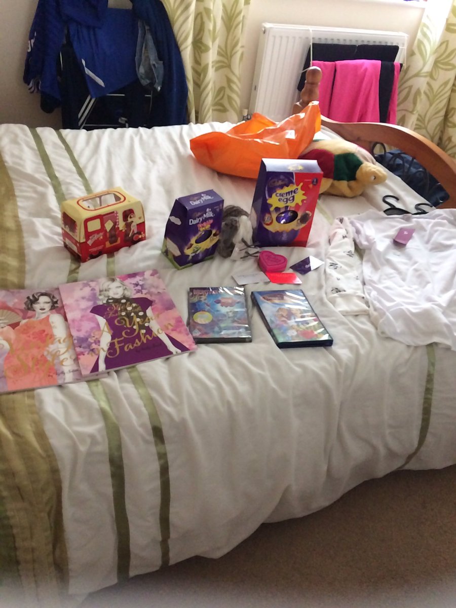 Ty everyone so much for Easter prezzies 💝💝💝💗💗👍👍 have a grate Easter everyone
