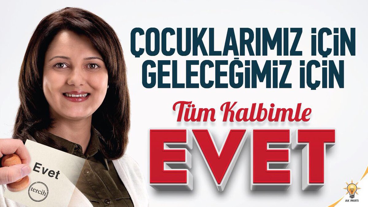 Çocuklarımız İçin Geleceğimiz İçin #TümKalbimleEVET