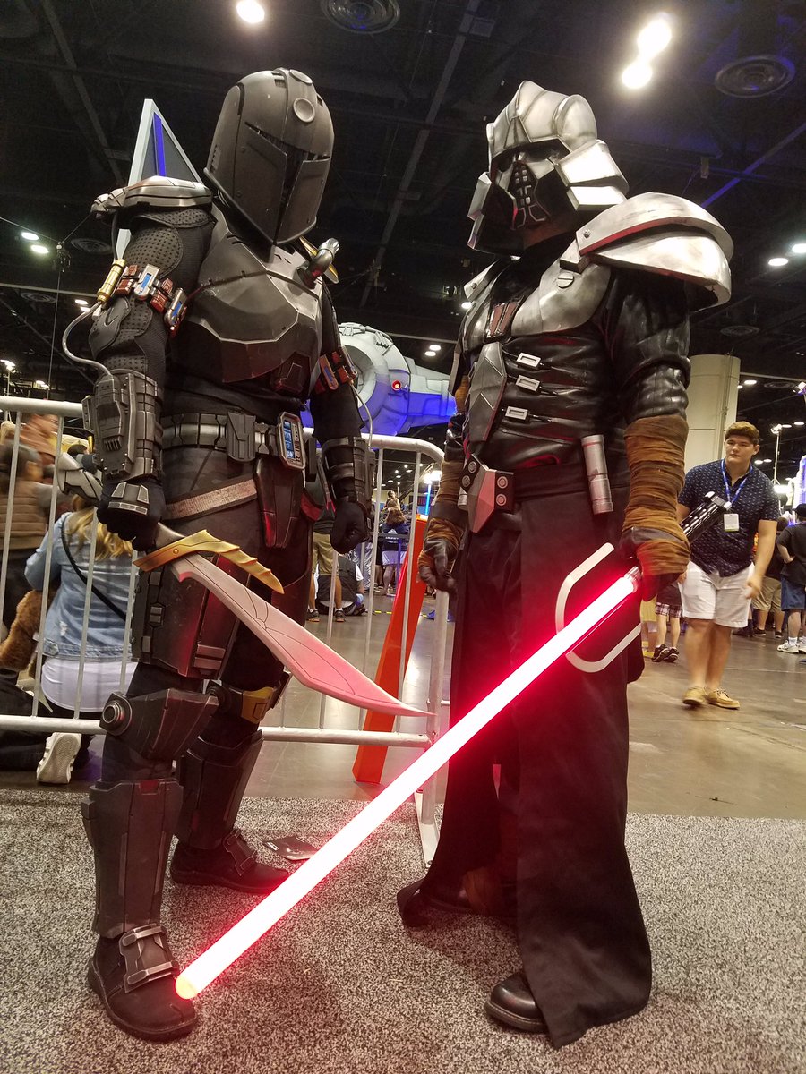With <a href="/RuthlessFx/">RuthlessFX</a> at Star Wars Celebration Orlando, 2017! Almost time for the cosplay contest!