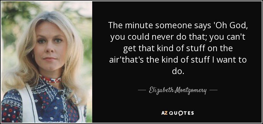 Happy birthday to the late Elizabeth Montgomery!  