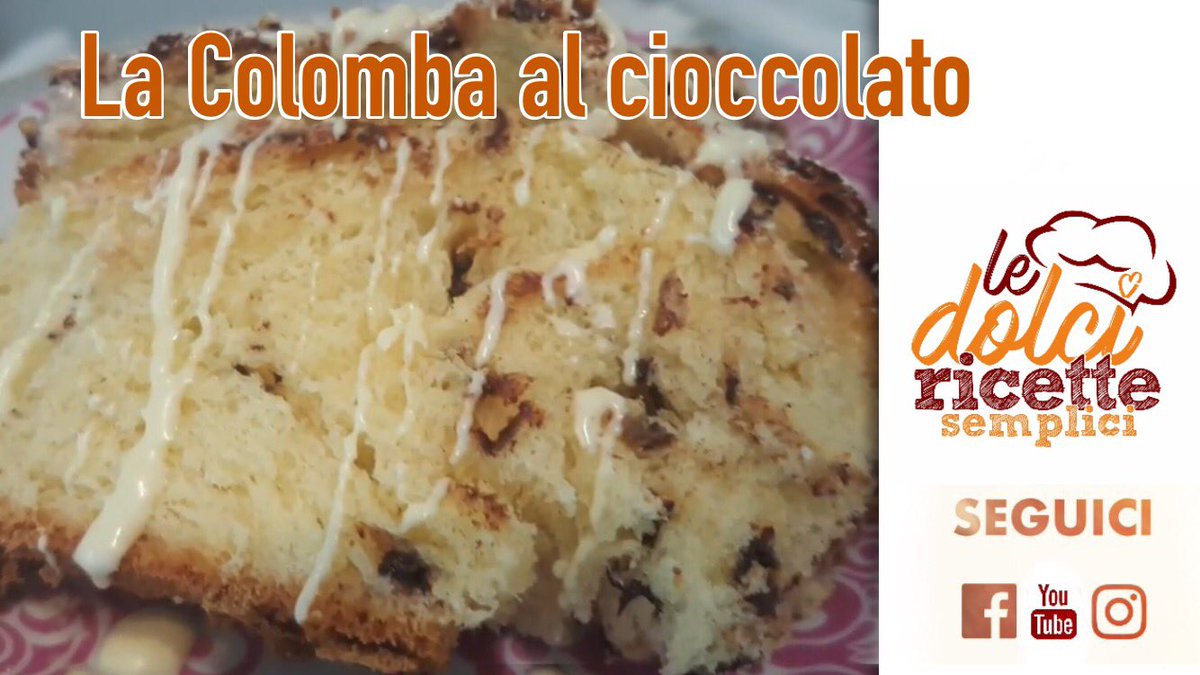 DolciSemplici's tweet photo. La Colomba Pasquale al cioccolato!

#Dolci #Ricette #ricettedolci #buonapasqua #Colomba
GUARDA IL VIDEO!⬇️
https://t.co/Zg2pxvVuhR https://t.co/Lp5Vd8o4AQ