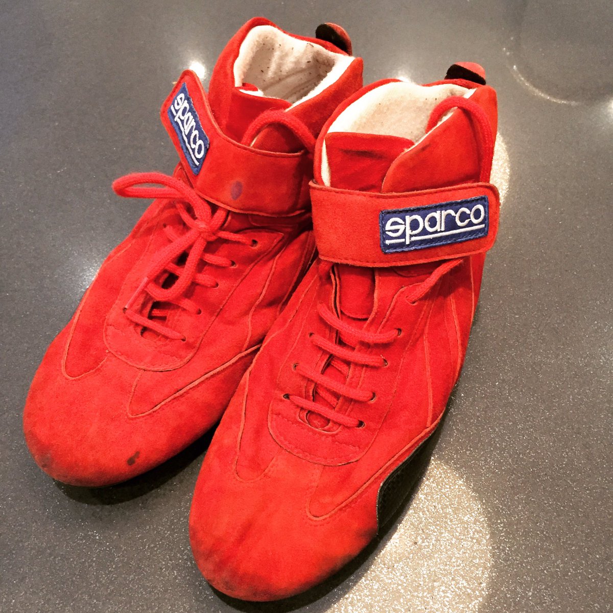Lowell_F's tweet photo. Dug out these rascals #sparco #nomex #racingslippers #trackscotland #becauseracecar #superlapscotland #sls #lotus https://t.co/idVDVB7iTX