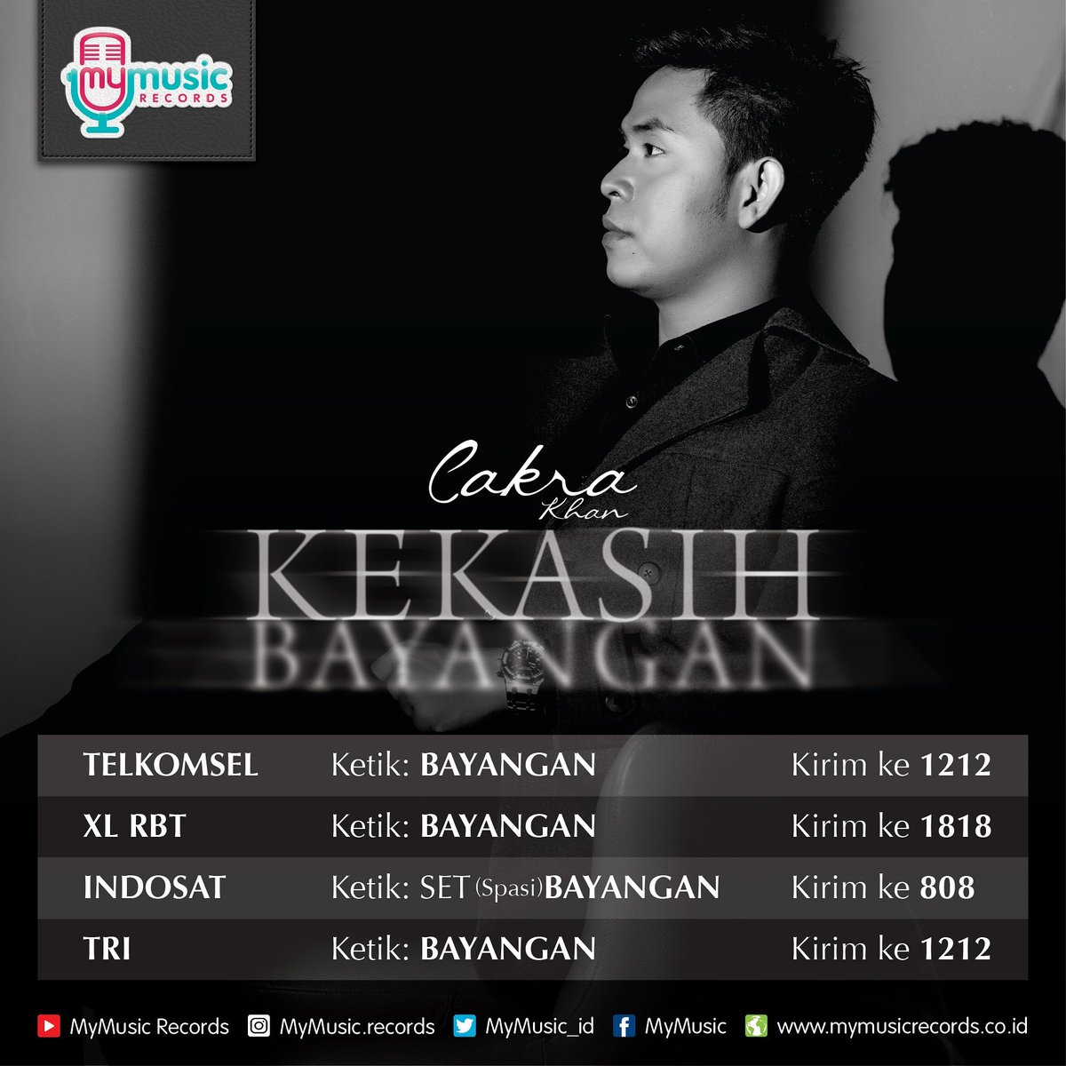 Cakra Khan Auf Twitter Yuk Aktifkan Rbt Single Terbaru Ku Kekasih Bayangan Sekarang Juga