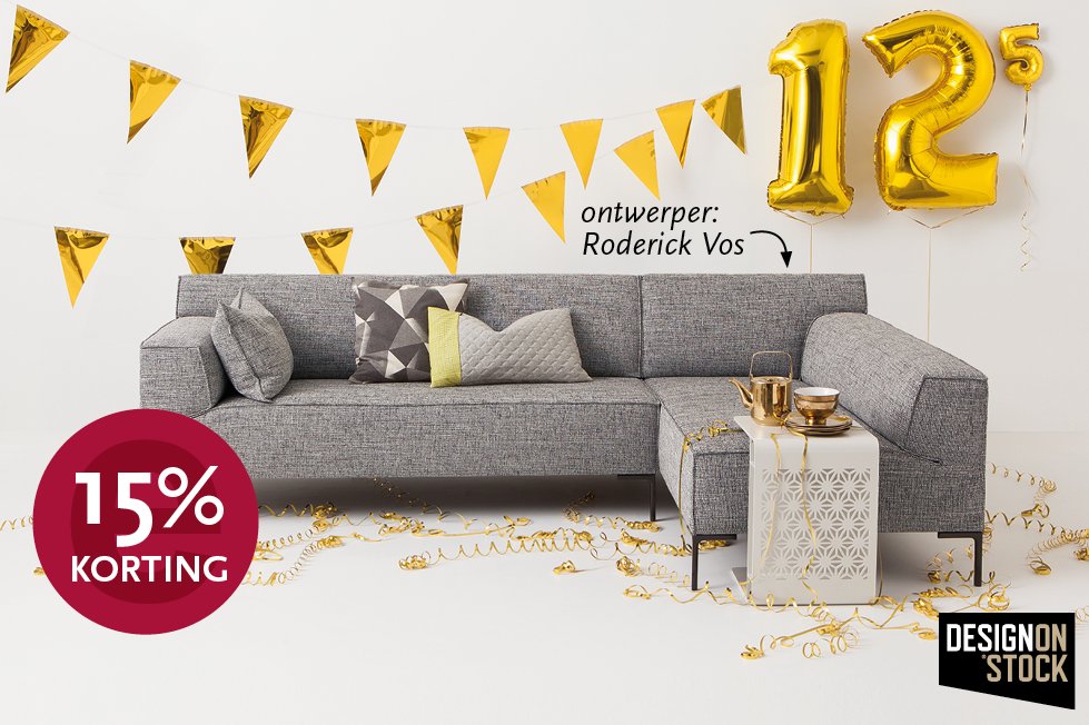 Bank Bloq van Design on Stock bestaat 12.5 jaar! Om dat te vieren koop je nu een Bloq voor de prijs van toen > bit.ly/2lqHLlV