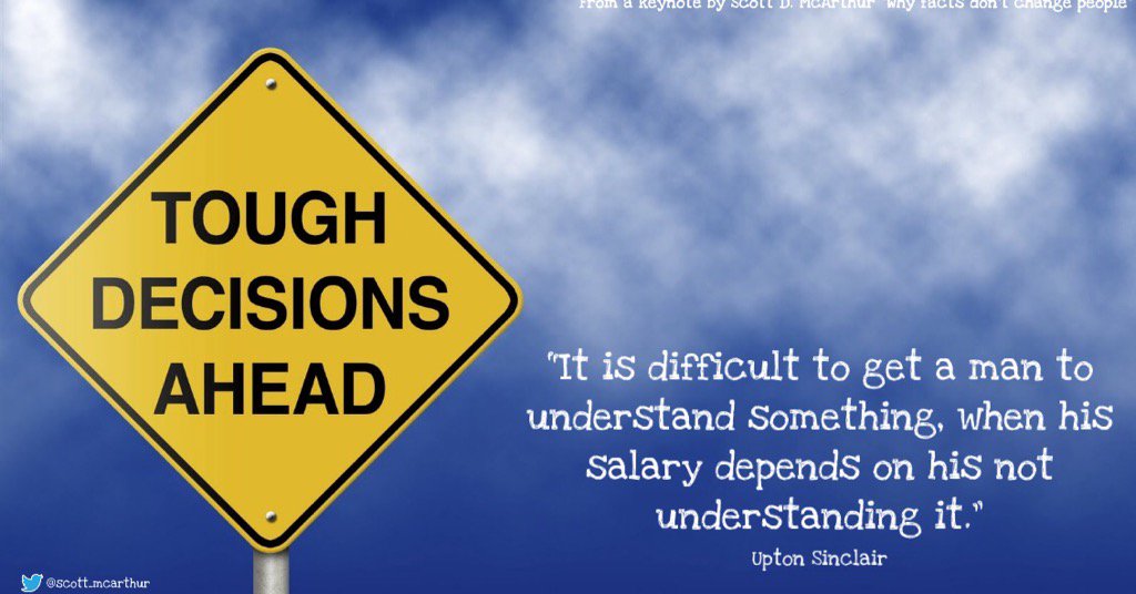 Scott_McArthur's tweet image. Money corrupts our brains too #cognativebias #bias #backfireeffect #HR