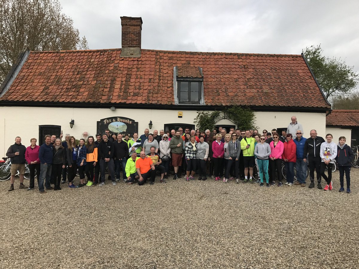 Many thanks to the 78 riders yesterday I think you'll all agree it was a fantastic day, looking forward to the next one on Sunday 30th April