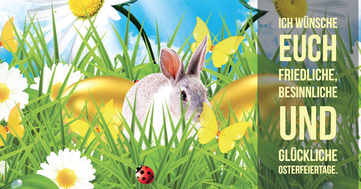 SchmidtWieland's tweet photo. Frohe #Ostern ! https://t.co/QTVkqCsAvL