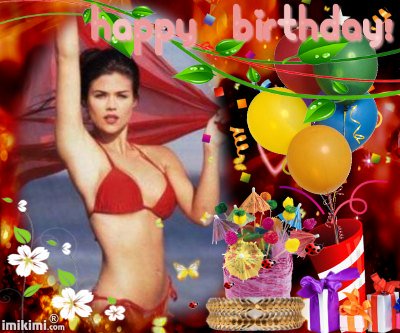 Happy Birthday  Susan Ward 