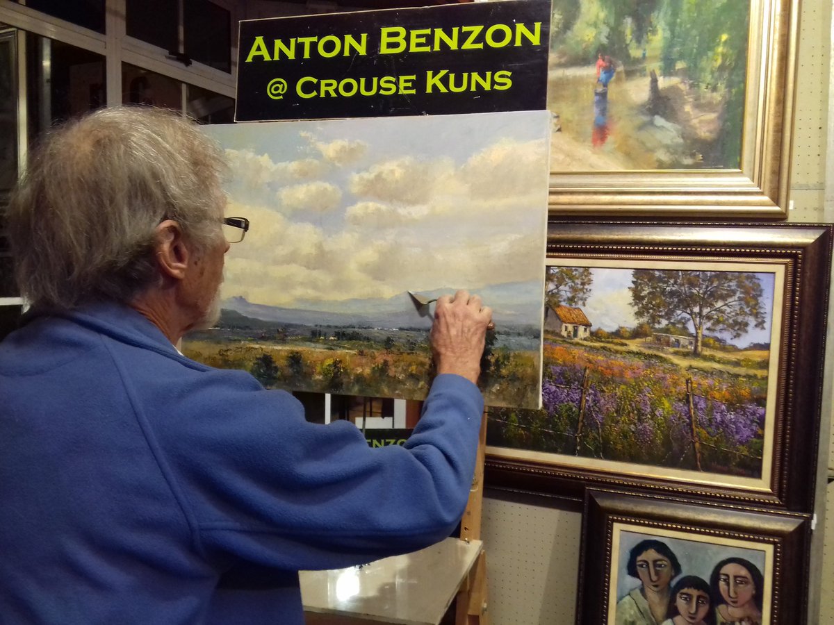 Gaan loer hoe die kunstenaars met olie en palet en geduld die mooiste werke skep. Verskeie galerye in Baron van Reedestraat <a href="/KKNKfees/">KKNK</a>