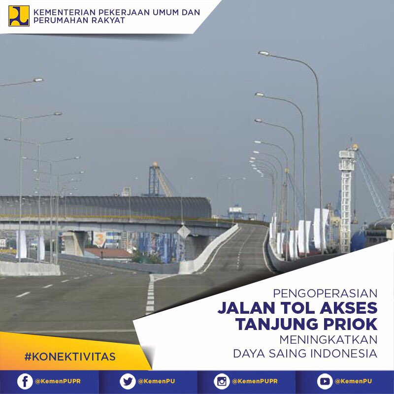 Jokowi Lega, Tol Akses Priok Akhirnya Rampung Setelah 9 Tahun