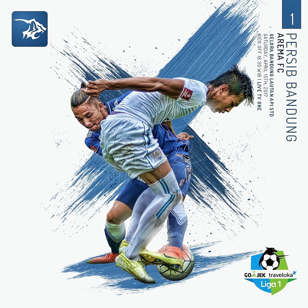 KimKurniawan's tweet photo. It's on!!! - Kick-Off Go-Jek Traveloka Liga 1 langsung dengan Big Match Persib Bandung vs. Arema FC! ⚽️

Ayoooooo Persib! 👊🏻 https://t.co/xbaPf4AOMB
