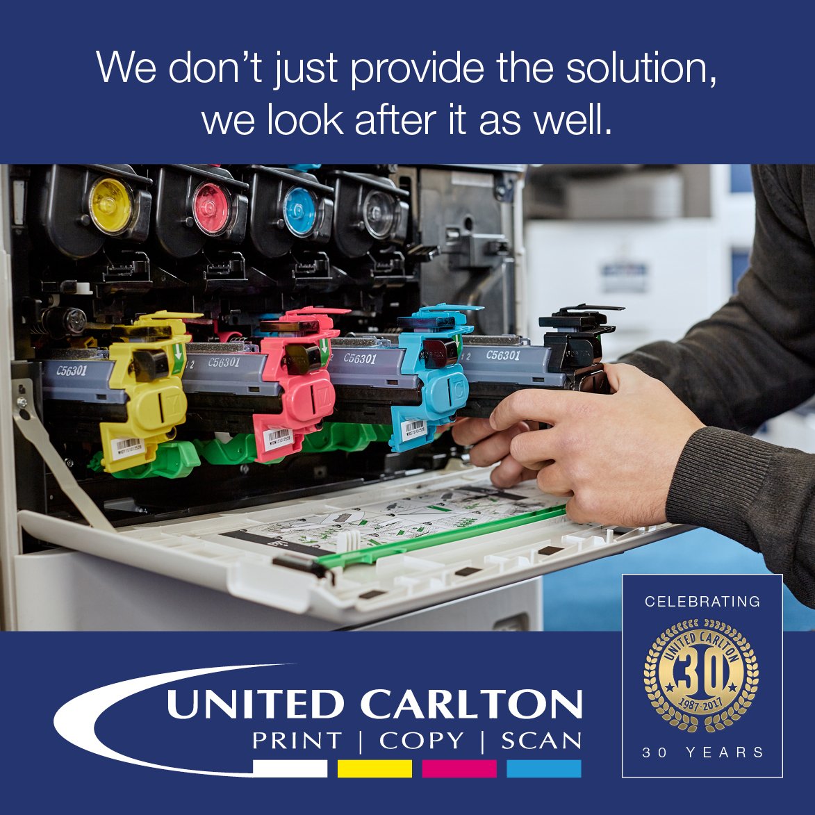 UnitedCarlton's tweet photo. From #desktopprinters to multifunctional #photocopiers, we're here to help with all your #printer needs https://t.co/NVC0hwpec8 https://t.co/Zs6XQ2hKb6
