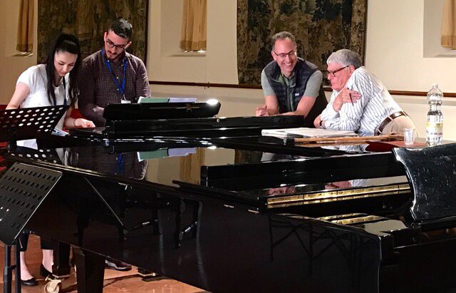 Solti_Accademia's tweet photo. A glimpse into yesterday's coaching with @IlonaRevolskaya and #LucaOddo. #jonathanpapp #sirjeffreytate @FondazioneGCini #venice https://t.co/thRzT1iiCk
