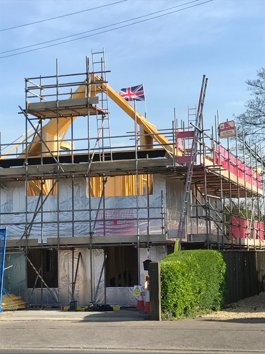 AlmacCarpentry's tweet photo. @AlmacCarpentry currently working on a @pottonselfbuild in Norwich, one week left then we start a new one in Leighton Buzzard. https://t.co/BpR86GC8bV
