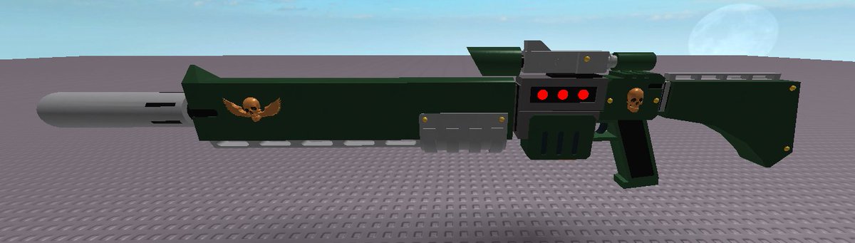 Scylen On Twitter A Vindicare Assassin With His Exitus Rifle Effective Range All Of Them Robloxdev Roblox - assassin roblox weapons list