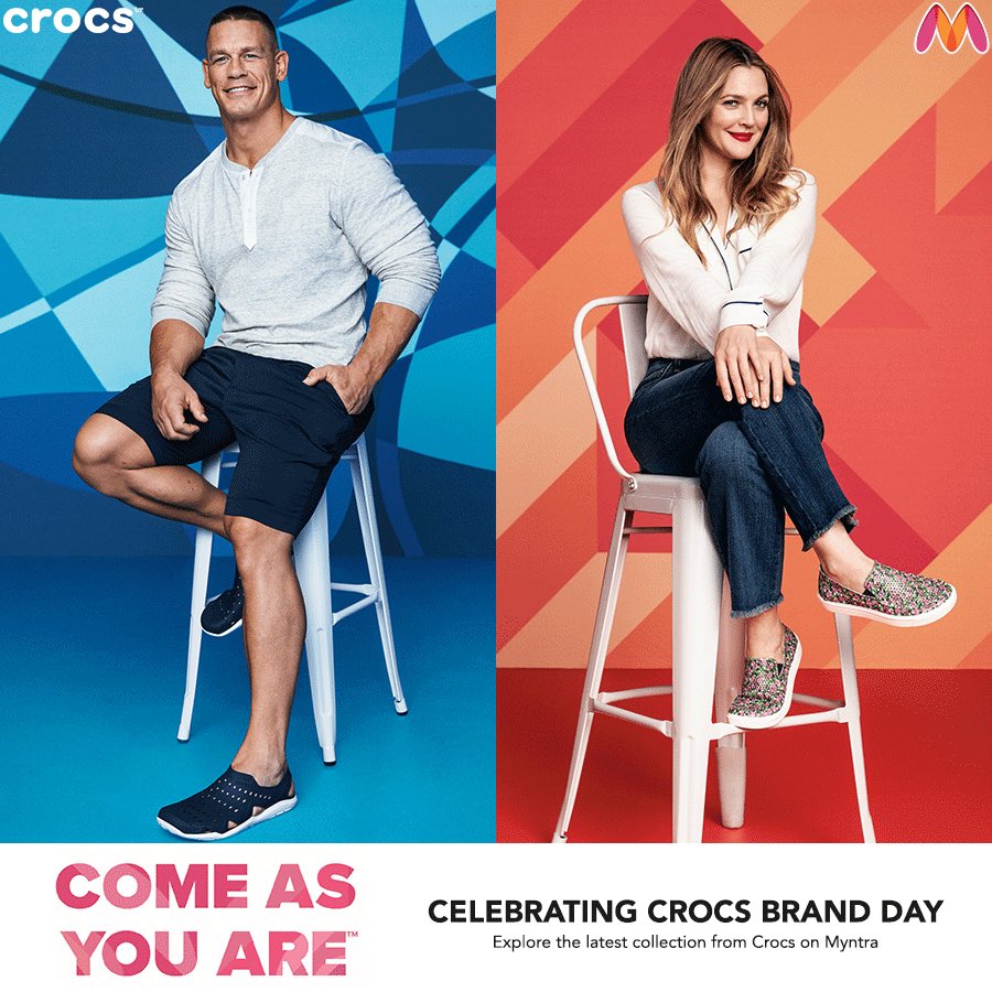 crocs at myntra